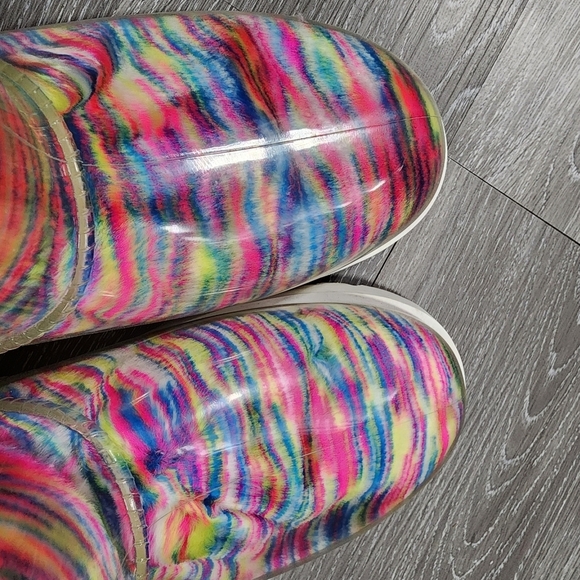Womens UGG® Classic Clear Mini II Pixelate Boot - Multicolor - Picture 11 of 11
